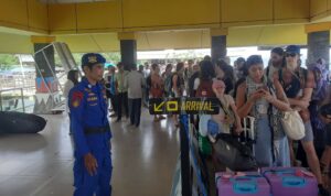 Arus Wisatawan di Senggigi Dijaga Ketat Aparat Gabungan NTB