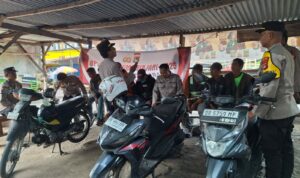 Polres Lombok Barat Gelar Penyuluhan Kamtibmas di Pasar Gerung