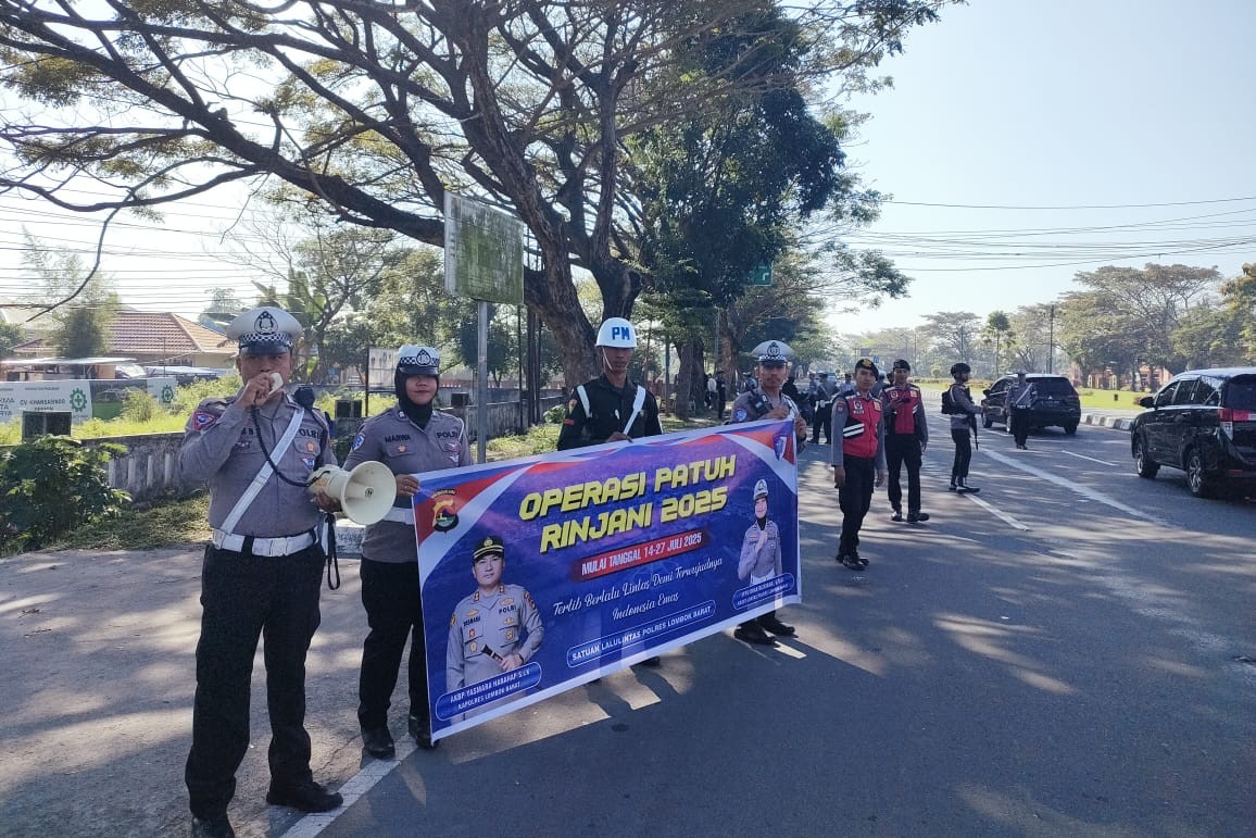 Penertiban Lalu Lintas Digencarkan di Lombok Barat, Fokus di Jalan Baypass BIL I