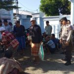 Silaturahmi Polres Lombok Barat di Pasar Segenter Warga Diajak Aktif Jaga Keamanan