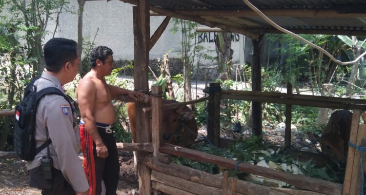 Warga Dusun Melase Antusias Sambut Program Pertanian Pekarangan yang Digagas Polsek Batulayar