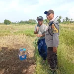 Sinergi Polri dan Petani Wujudkan Ketahanan Pangan di Karang Bongkot