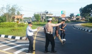Jamin Kamseltibcarlantas, Sat Lantas Lobar Fokus Gatur Pagi dan Penindakan