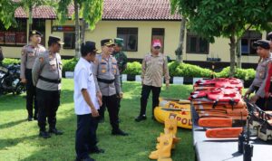 Kapolres Lobar Pimpin Apel Kesiapan Bencana, Tekankan Respons Cepat