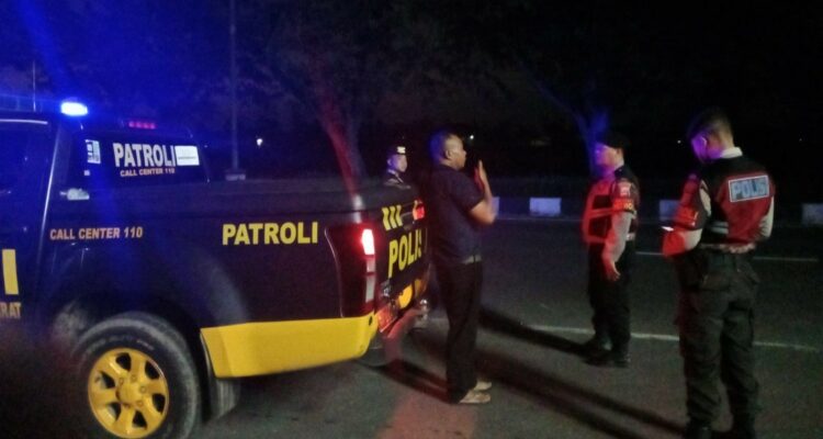 Jamin Keamanan, Polisi Sisir Jalur Rawan Kejahatan di Lombok Barat